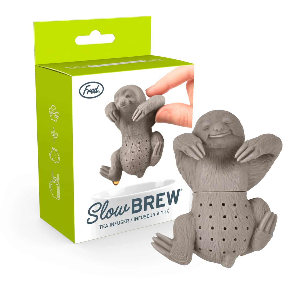 Infuseur à thé en forme de paresseux Slow Brew de Fred